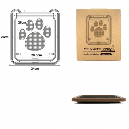 Scratch-Proof Pet Access Door