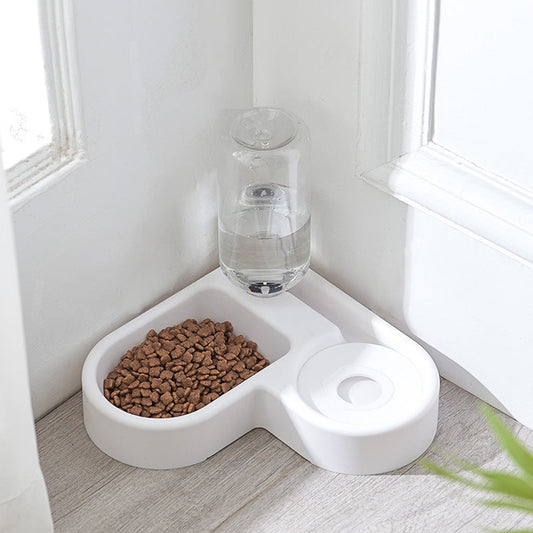 Automatic water dispensers pet food bowls