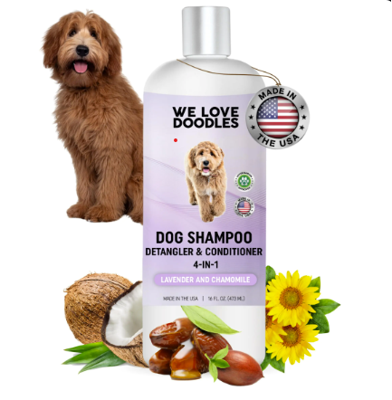 Lavender & Chamomile 4-in-1 Dog Shampoo - 16oz